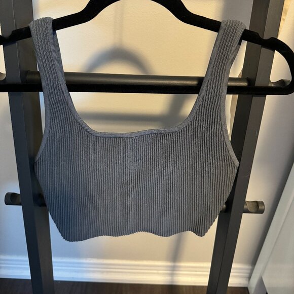 Babaton Sculp Knit Square Neck Tank Top - Picture 1 of 3